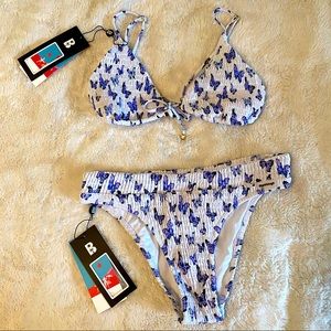 NWT Blackbough butterfly bikini